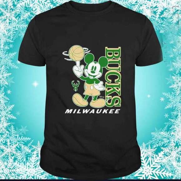 Gildan Other - Mickey Mouse Milwaukee Bucks 2021 T Shirt